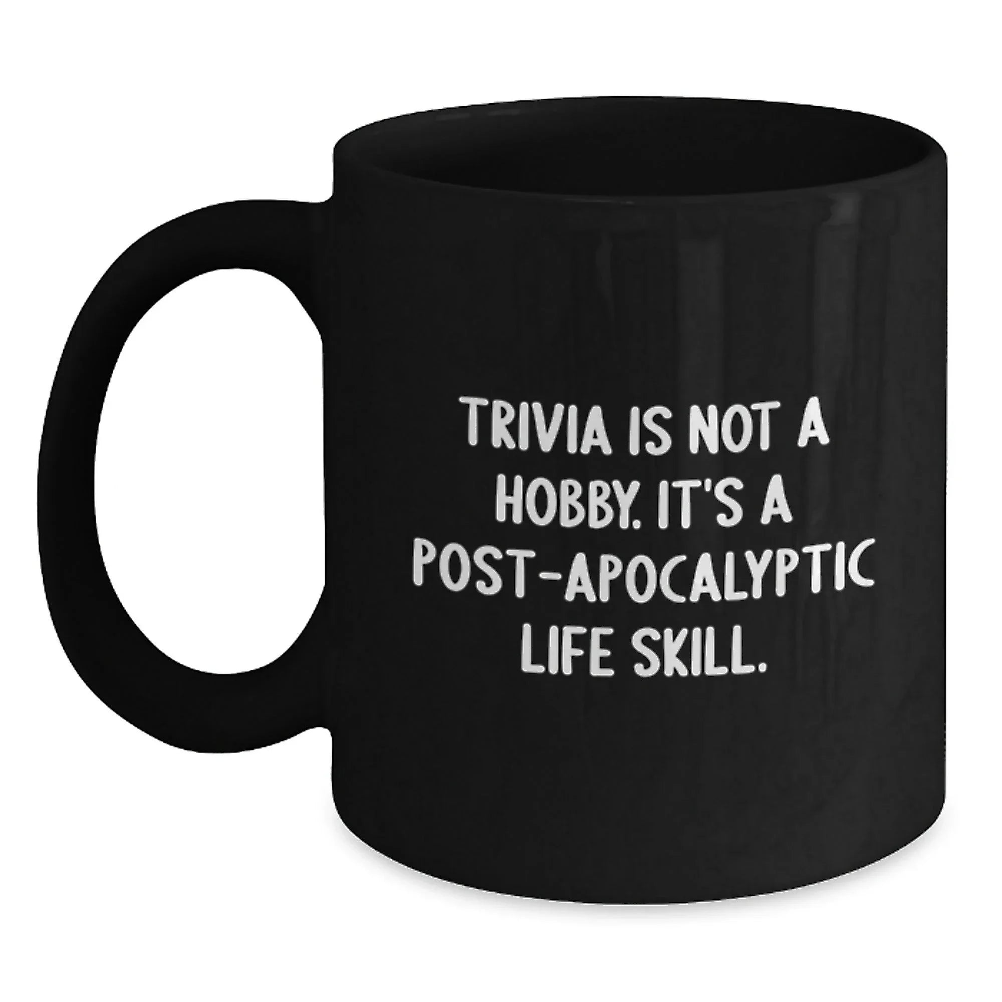 Trivia Enthusiast Gifts from Friends, Christmas Unique Coffee Mugs for Trivia Lovers