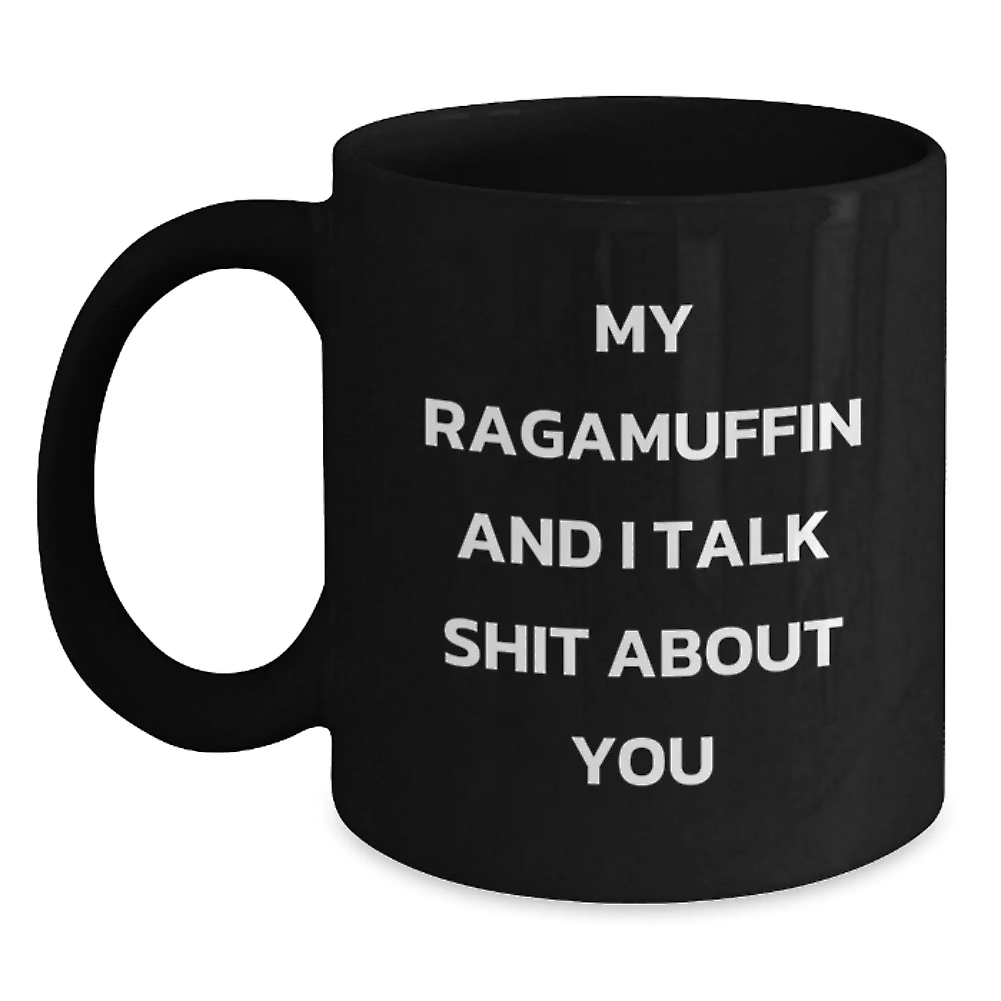 Funny Ragamuffin Cat Mug Gifts from Friends for Graduation Unique - Main