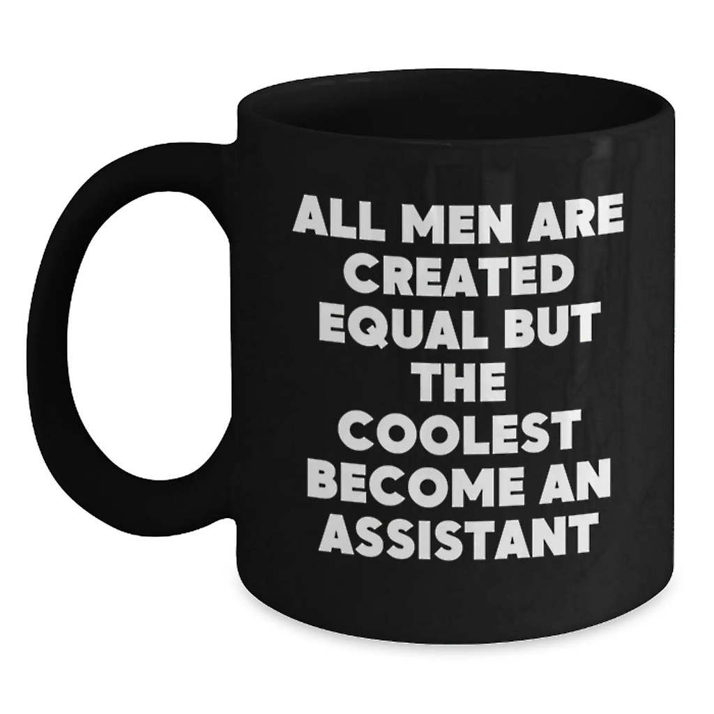 Christmas Gift for Her - Assistant Mug, 'All Men Are Created Equal' - Main