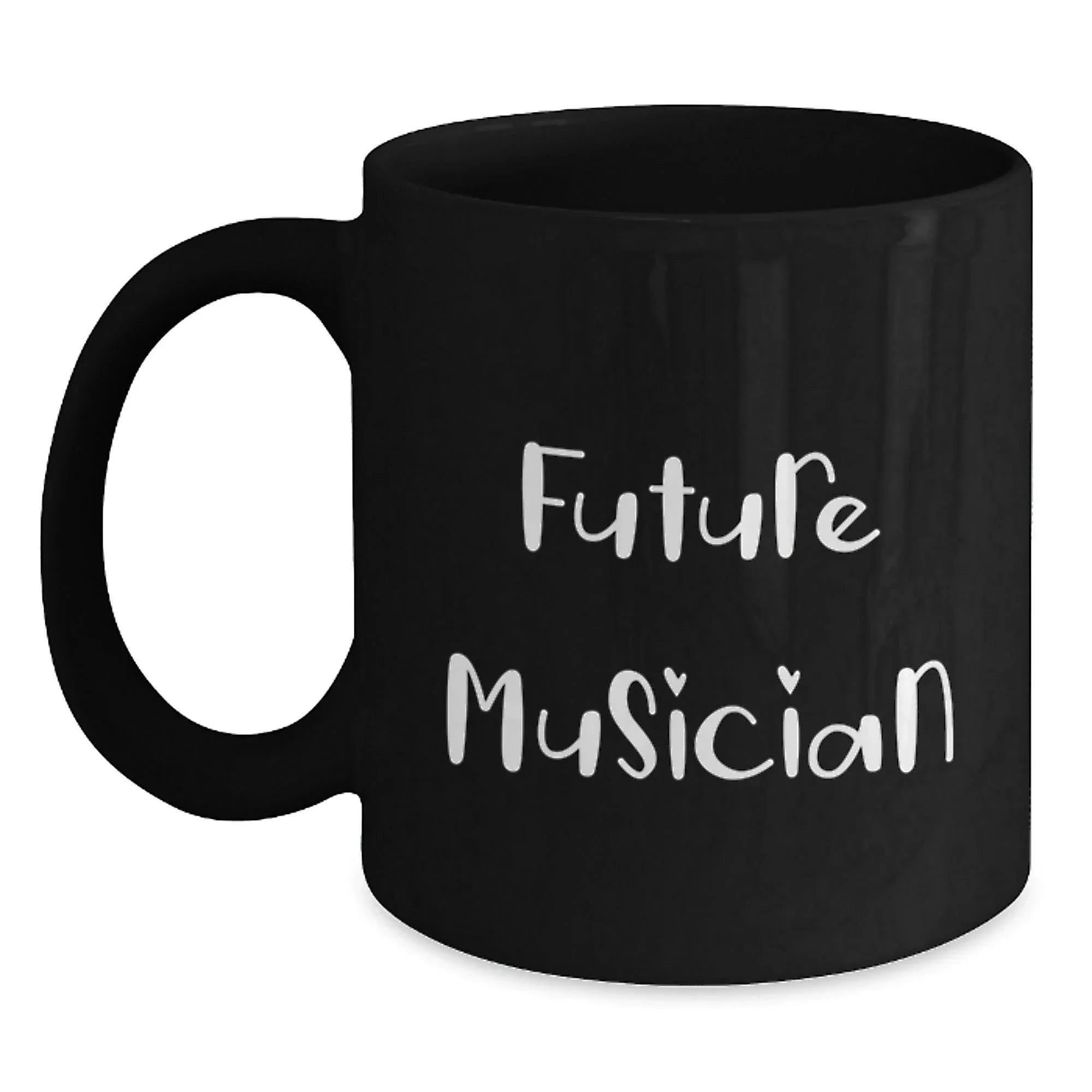 Funny Musician Future Quotes Gifts from Friends for Birthday Black Coffee Mug