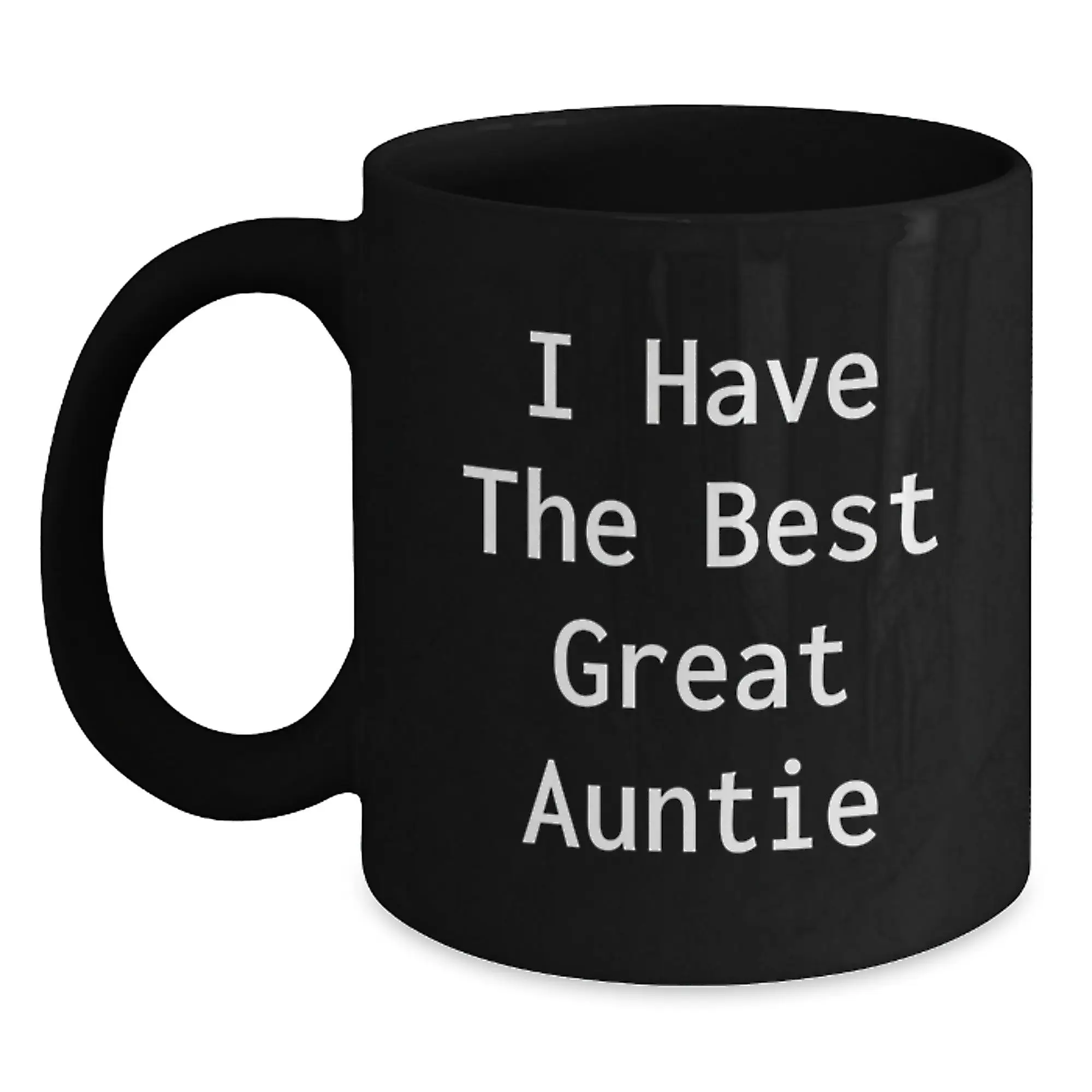 Funny Auntie Quotes Black Coffee Mugs Gifts for Auntie Graduation Unique Gifts from Family - Main