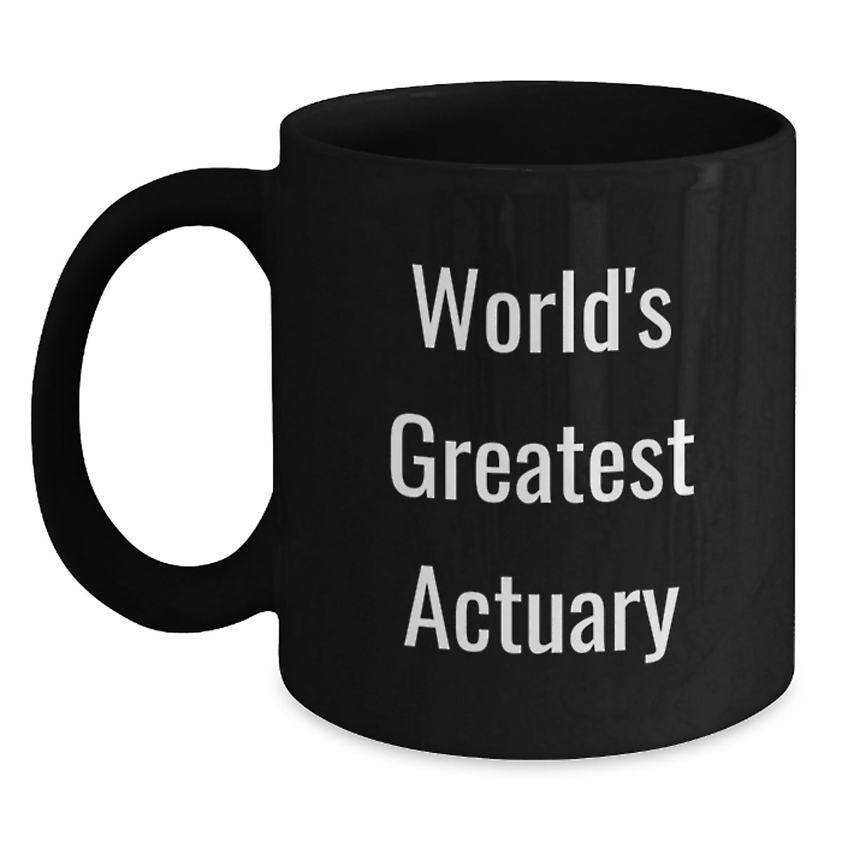 Actuary Gift for Him World's Greatest Actuary Keepsake Coffee Mug - Main