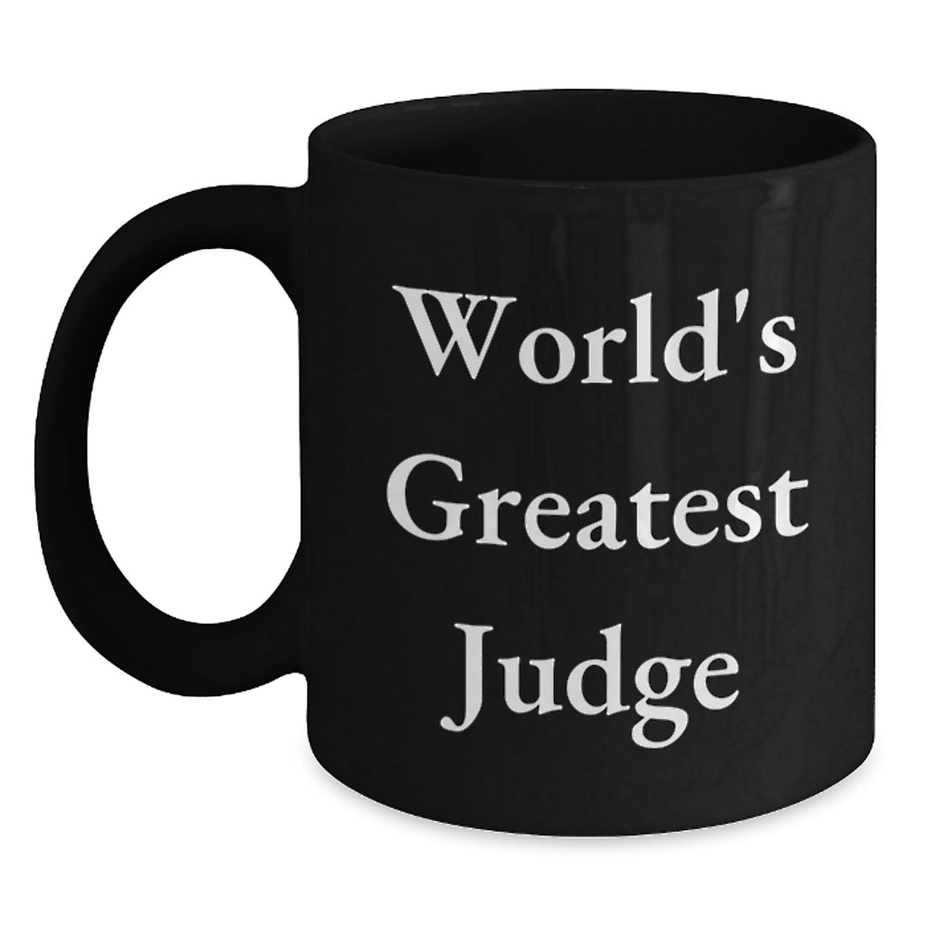 Judge Gift for Him - World's Greatest Judge Keepsake Mug - Main