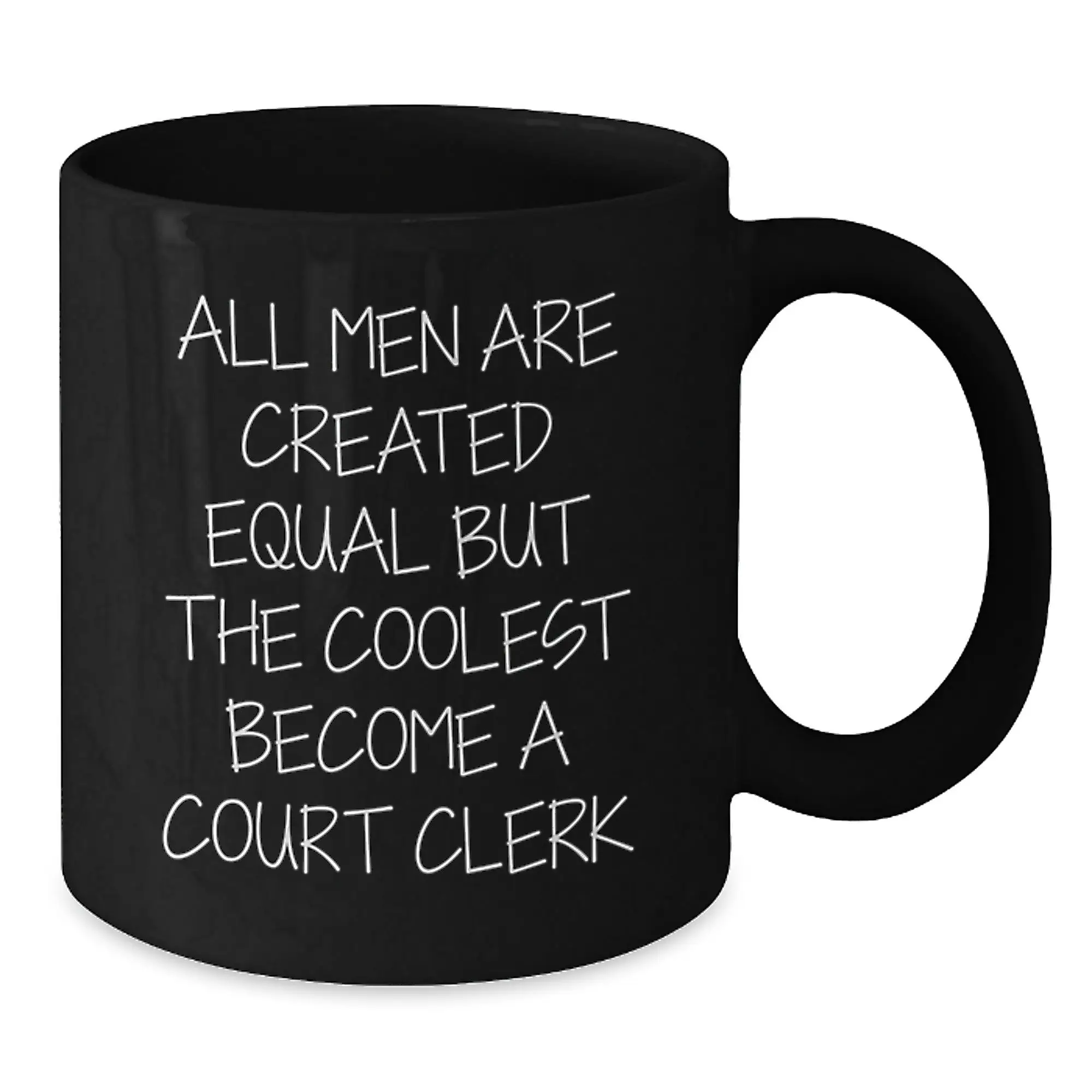 Witty Court Clerk Mug Novelty Birthday Gift for Friends Surprise - Additional