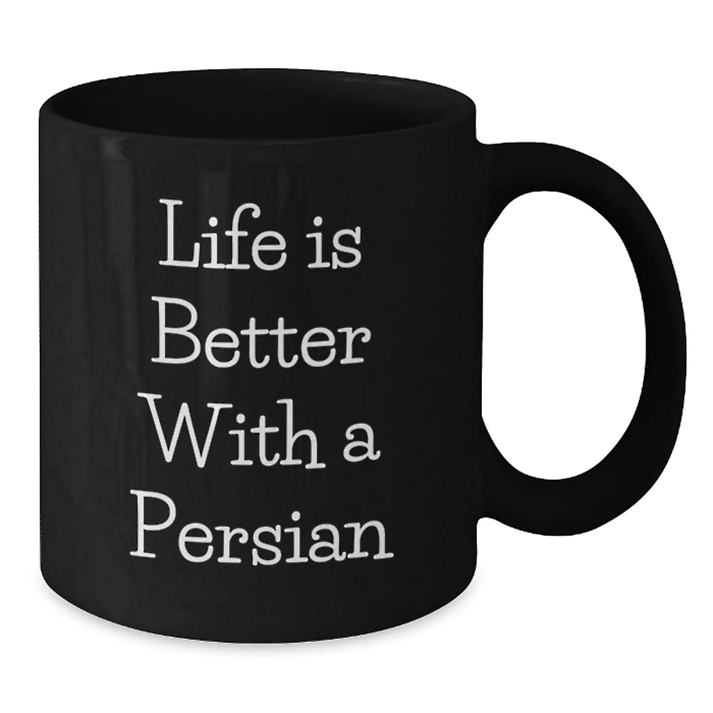 Funny Persian Cat Lover Gifts for Friends from Men on Valentine's