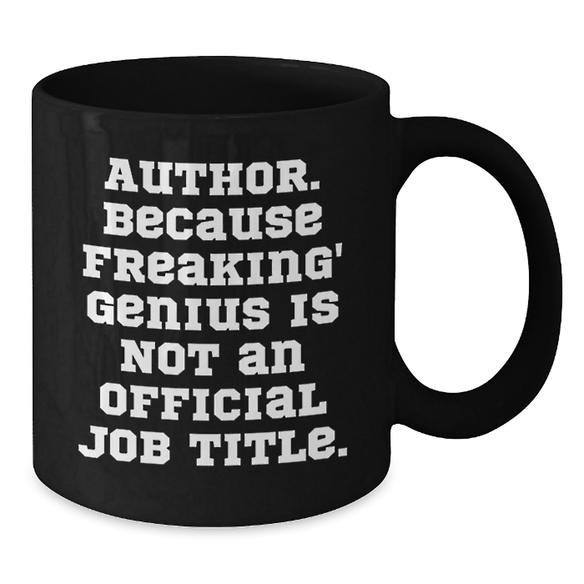 Author Gifts from Friends, Funny Black Coffee Mugs for Writers, Birthday Unique Gifts for Authors - Additional