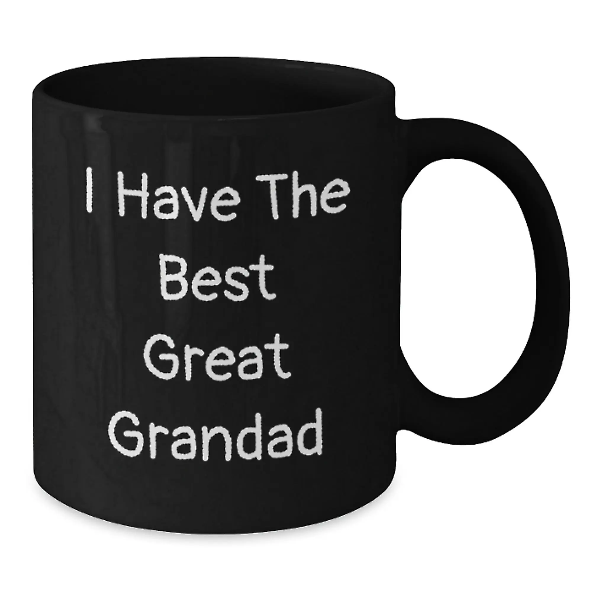 Funny Grandad Quotes Gifts from Family to Grandad Black Coffee Mug - Perfect Graduation Unique Gifts for Grandad Men - Additional