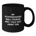 Staffordshire Bull Terrier Keepsake Mug for Him Graduation Gift - Additional