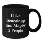 Genealogy Enthusiast Funny Mug Gifts from Family for Genealogy Friends and Family