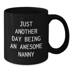 Cheerful Nanny Mug Novelty Birthday Gift for Friends - Additional