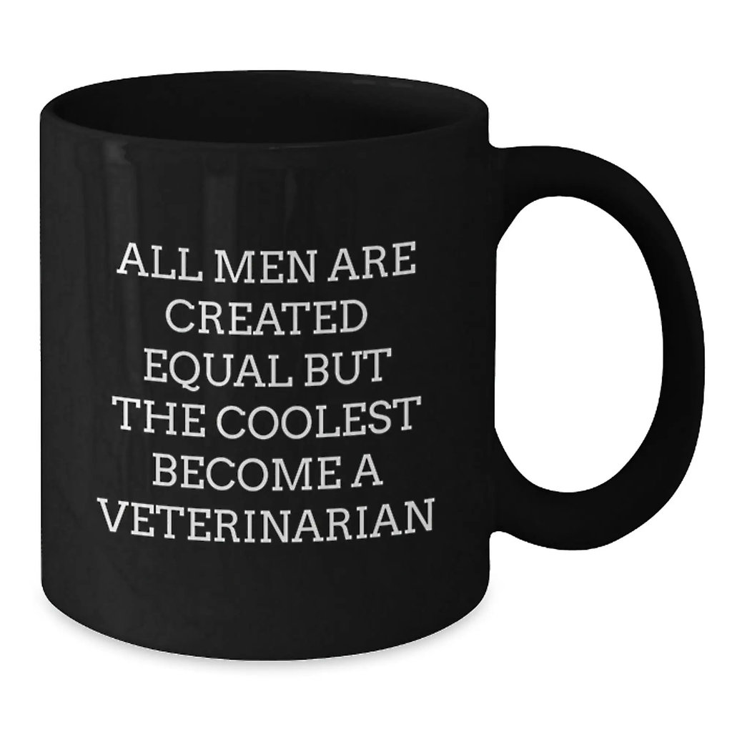 Black Coffee Mug Birthday Gift for a Best Friend Companion Veterinarian - Additional