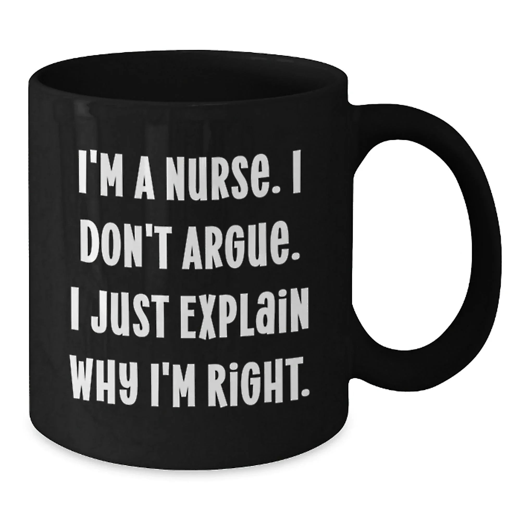 Funny Nurse Gifts Christmas Unique Mugs for Nurse Friends from Family