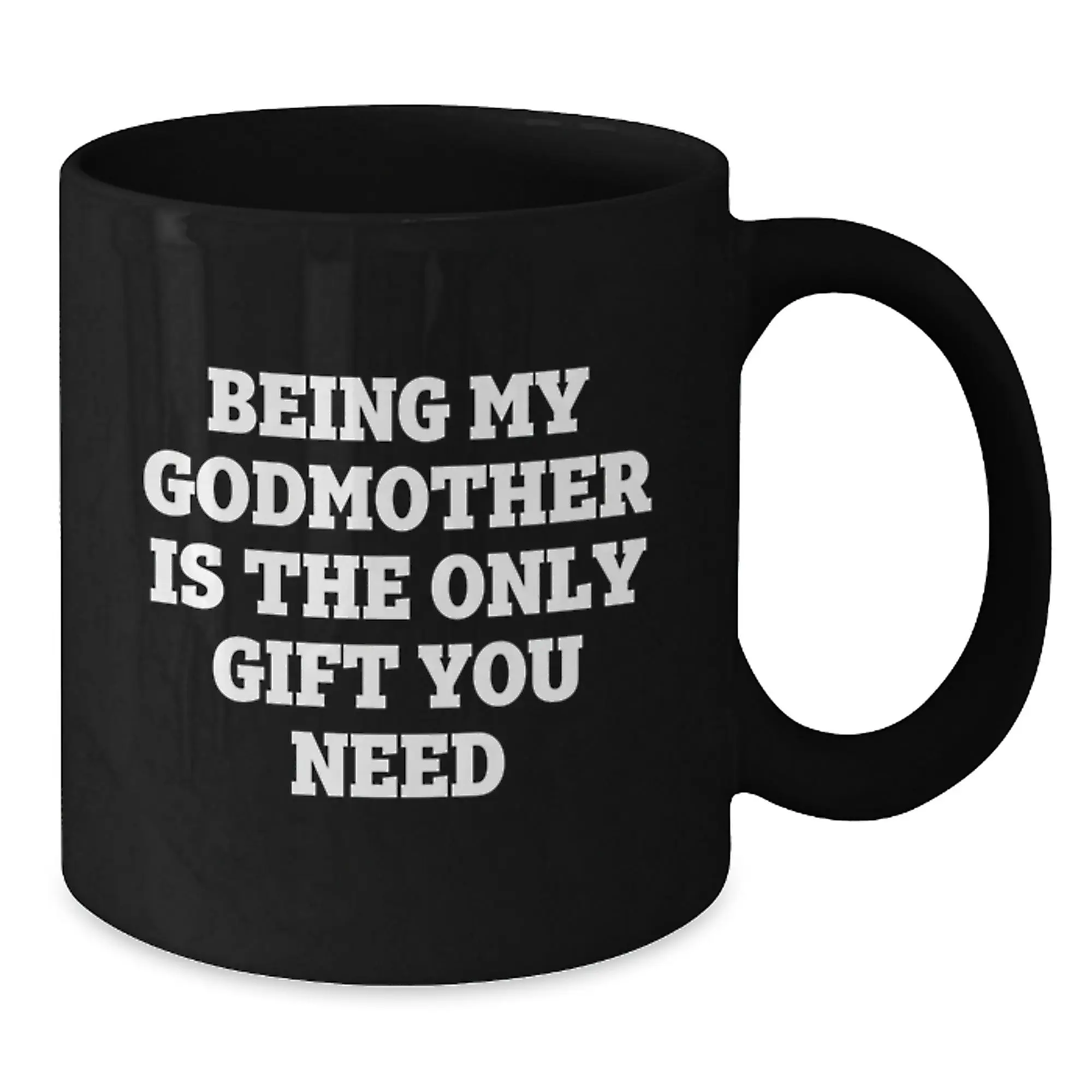 Funny Godmother Black Coffee Mugs Gifts from Family for Graduation Unique Gift Ideas - Additional