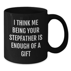 Stepfather Keepsake Mug for Him Birthday Gift Ceramic 11oz Premium - Additional