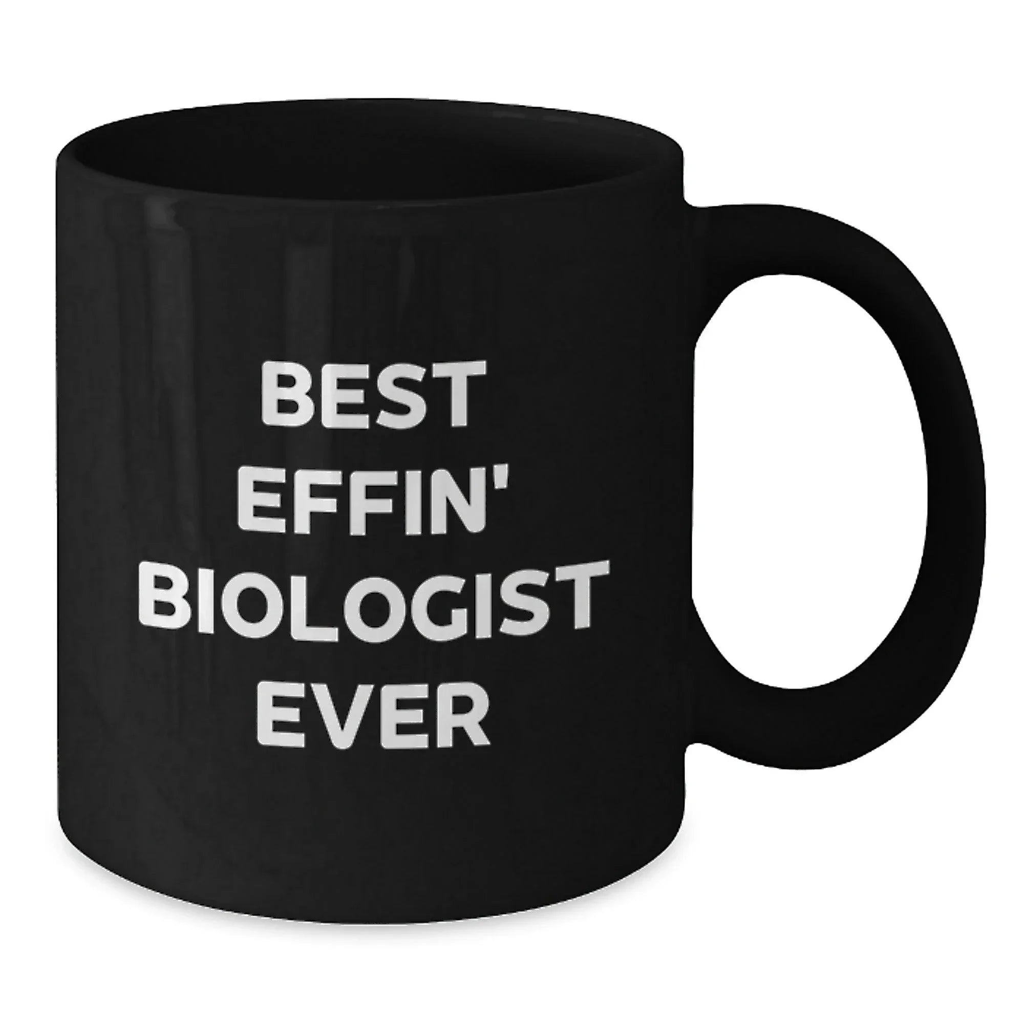 Funny Biologist Black Coffee Mugs Gifts from Friends for Family Members Christmas Unique