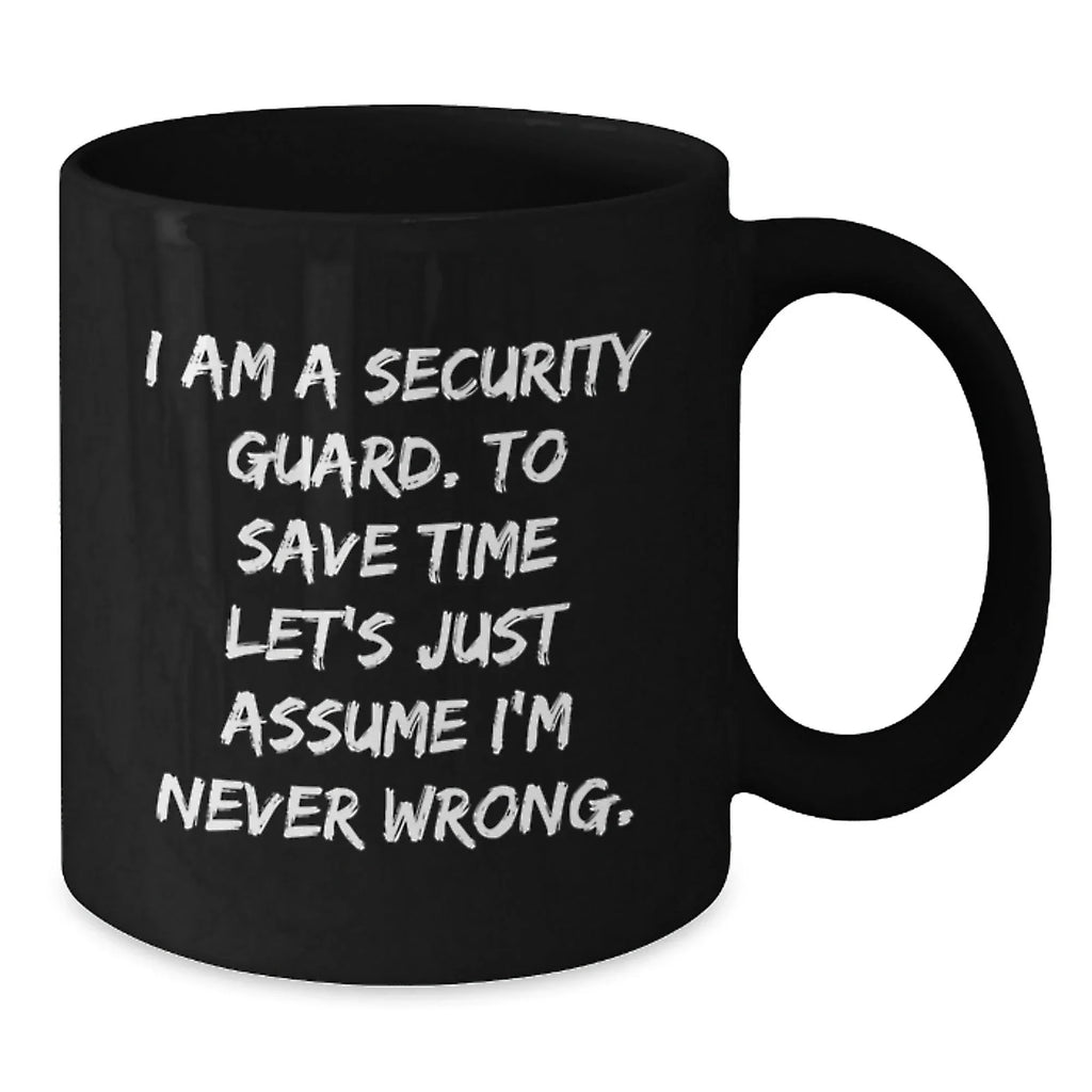 Funny Security Guard Christmas Unique Gifts from Friends for Security Guard