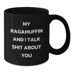 Funny Ragamuffin Cat Mug Gifts from Friends for Graduation Unique - Additional