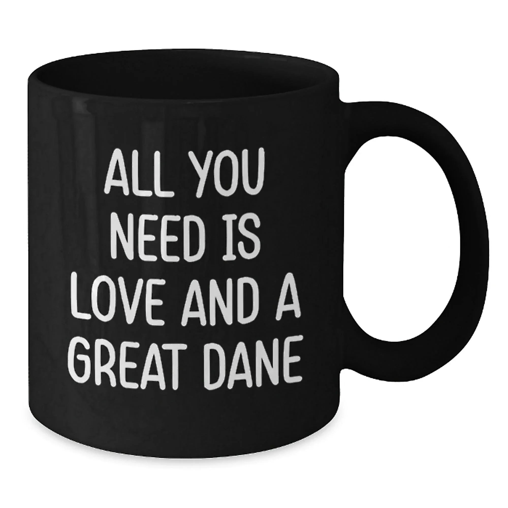 Funny Great Dane Dog Quotes Gifts for Men from Women Birthday Unique Mug