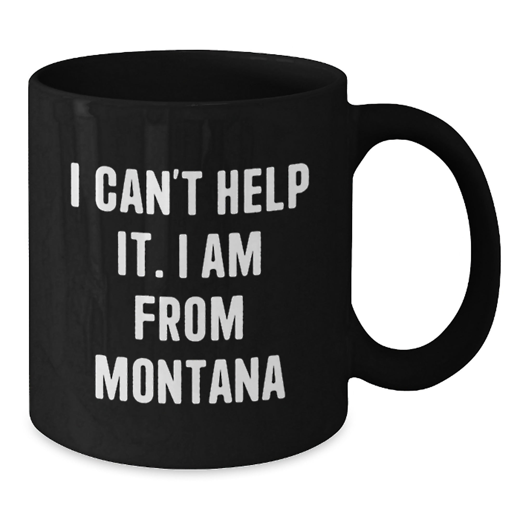 Montana Black Coffee Mugs Funny Quote Gifts for Men Women Friends Coworkers Family from Big Sky Country - Additional
