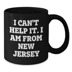 New Jersey Black Coffee Mugs Funny Quote Gifts from Friends and Family for Christmas Unique