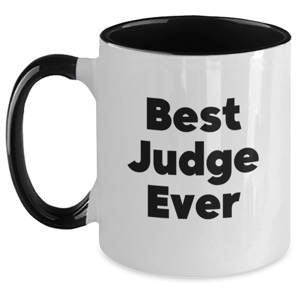 Funny Judge Coffee Mug Gifts for Men from Friends - Best Judge Ever, Unique Judge Mugs for Men, Christmas Unique Gifts for Judge