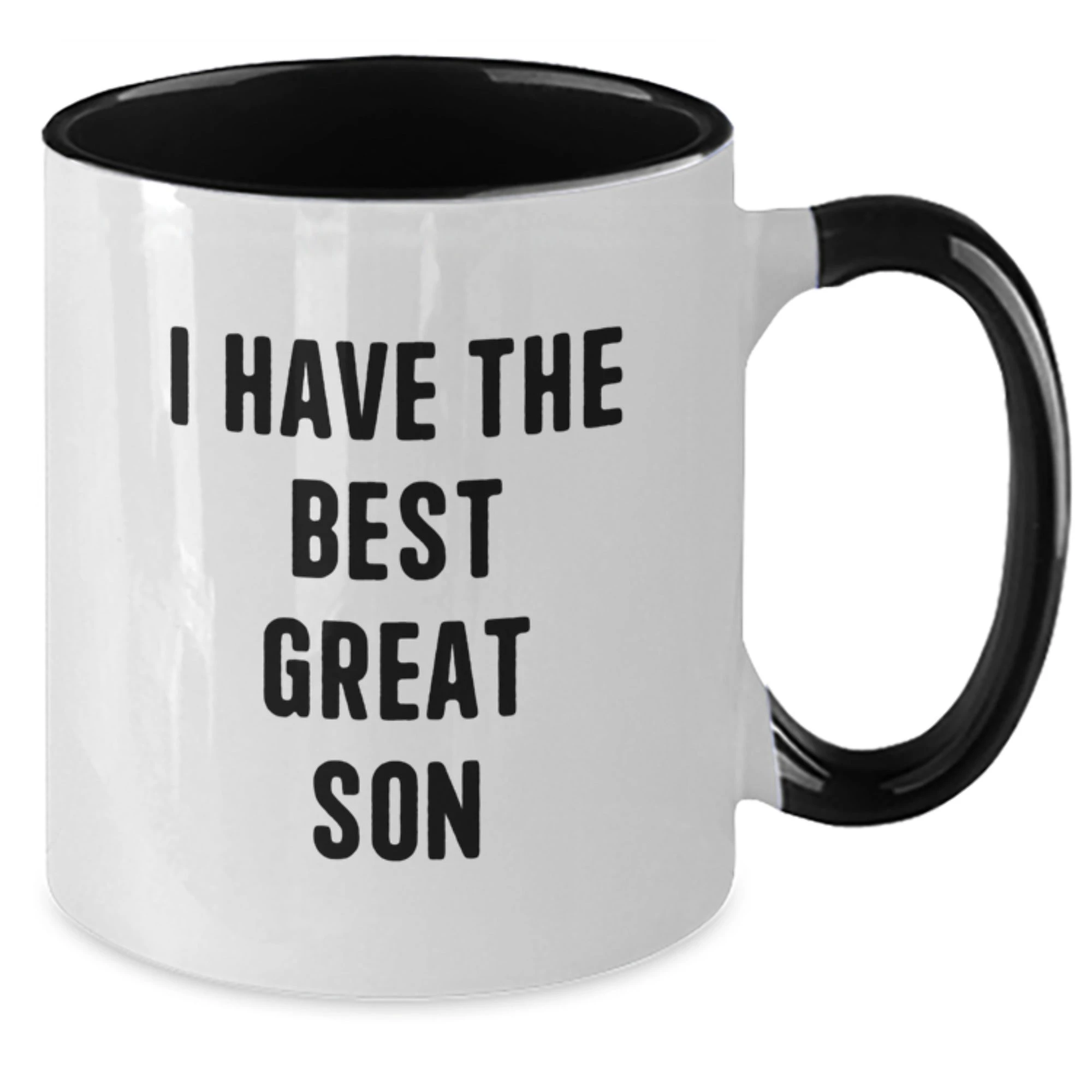 Funny Coffee Mugs for Son Gifts, Inspirational I Have The Best Great Son Quote, Unique Mom's Day Unique Gifts from Family - Additional