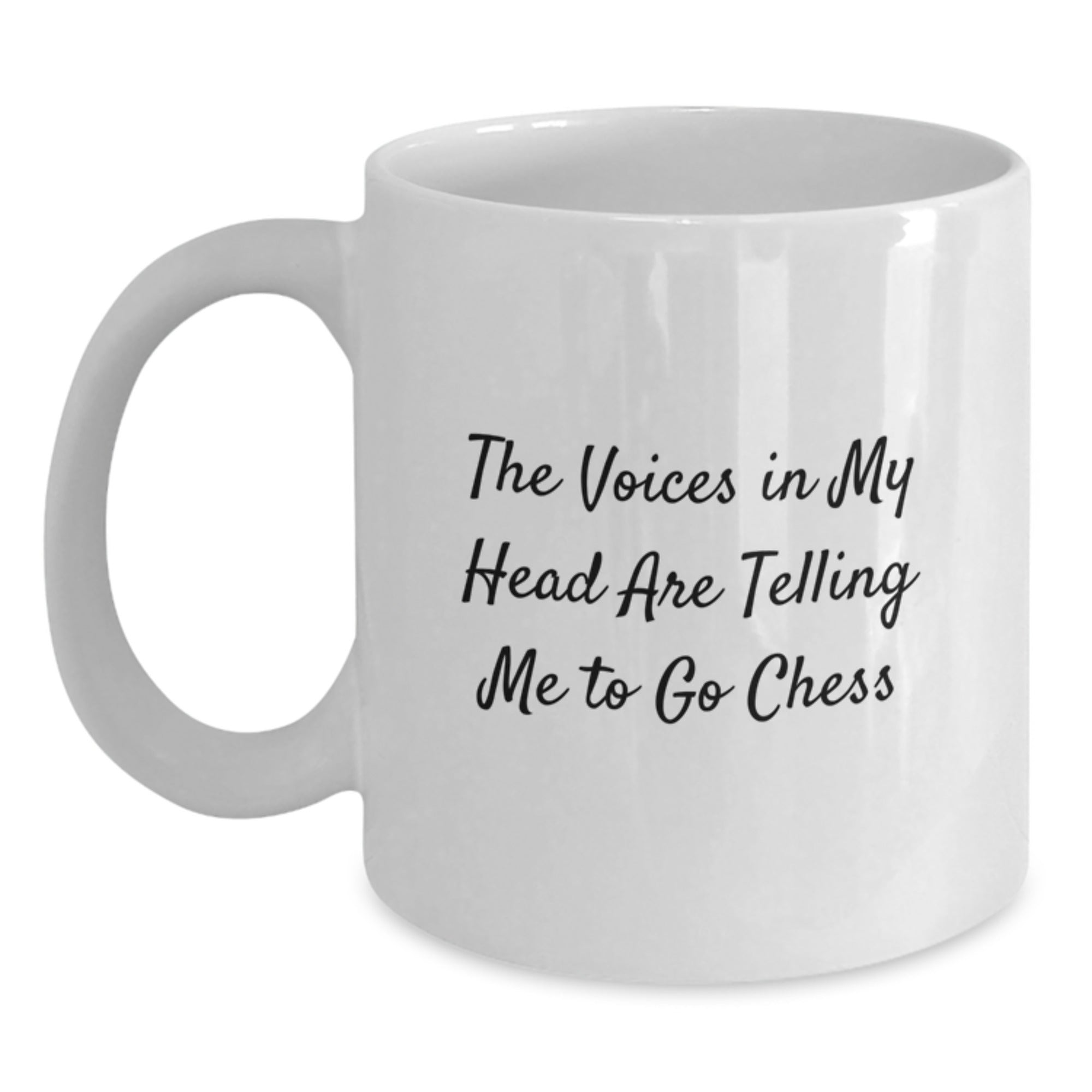 Funny Chess Inspirational White Coffee Mug Gifts from Family to Graduation Chess Lovers - Main