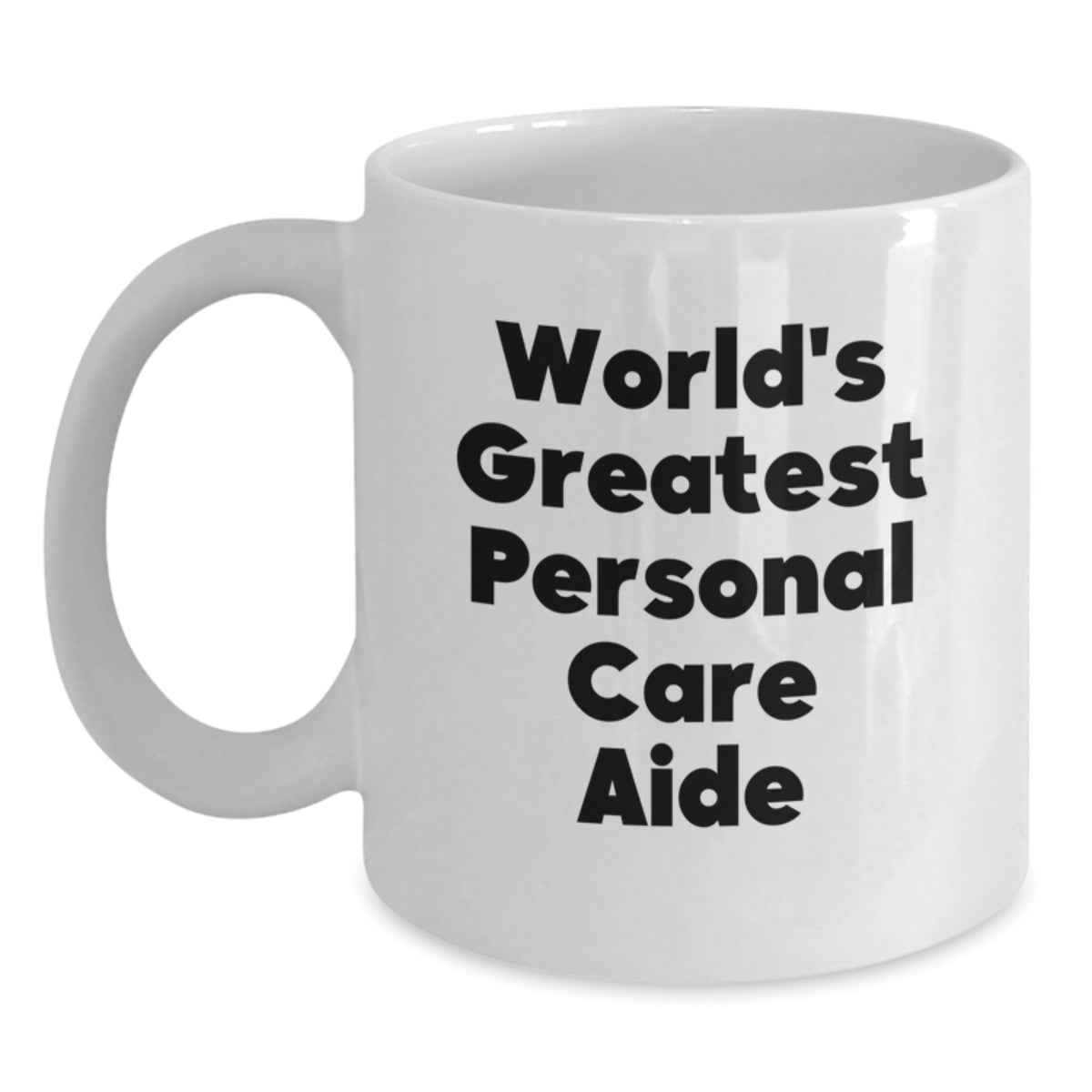 Personal Care Aide Gift for Him - World's Greatest Keepsake Coffee Mug - Main
