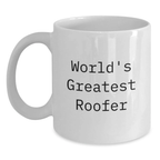 Funny World's Greatest Roofer Gifts for Men, Unique Graduation Unique Gifts from Friends - Main