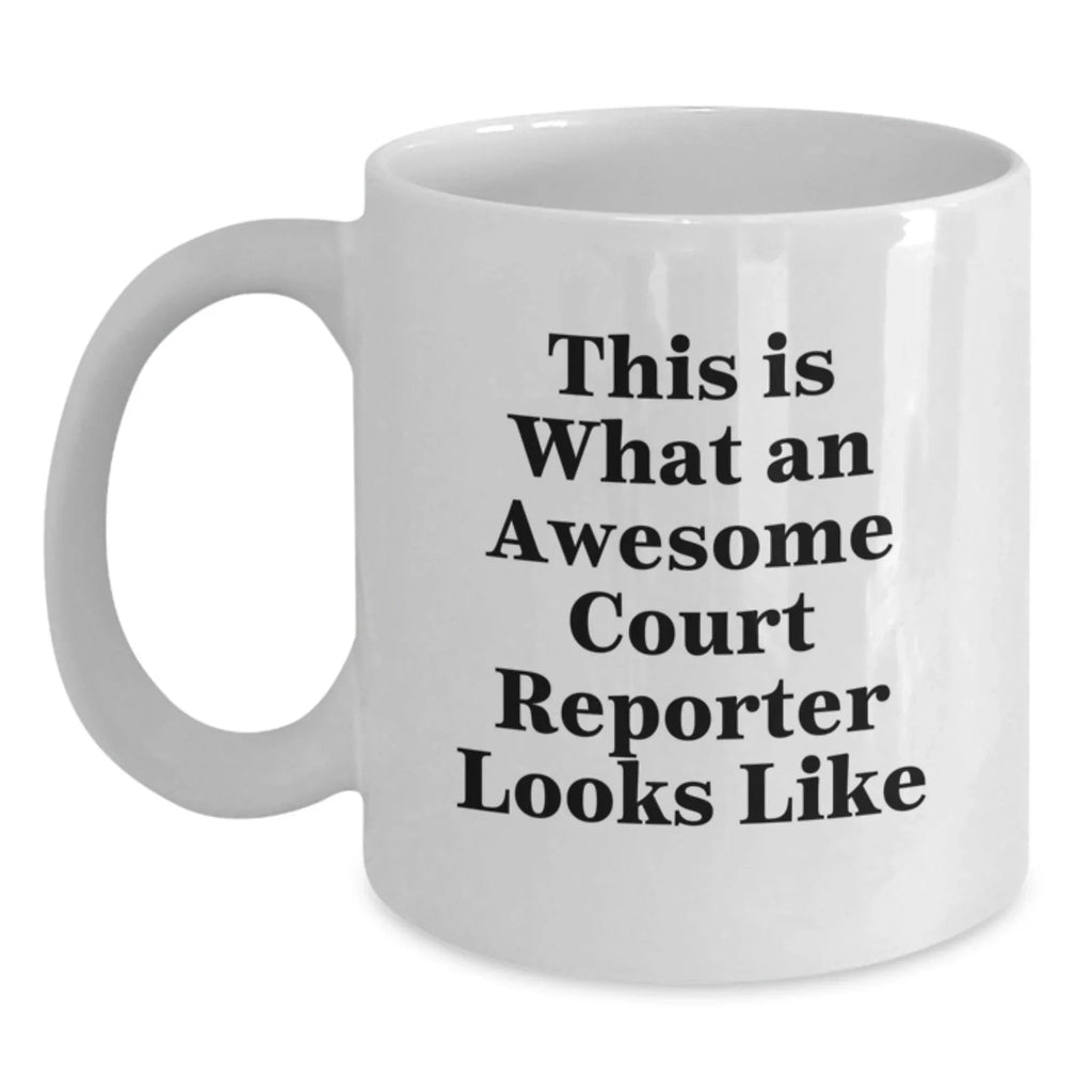 Funny Court Reporter Gifts from Men to Christmas Unique Gifts for Court Reporter Friends