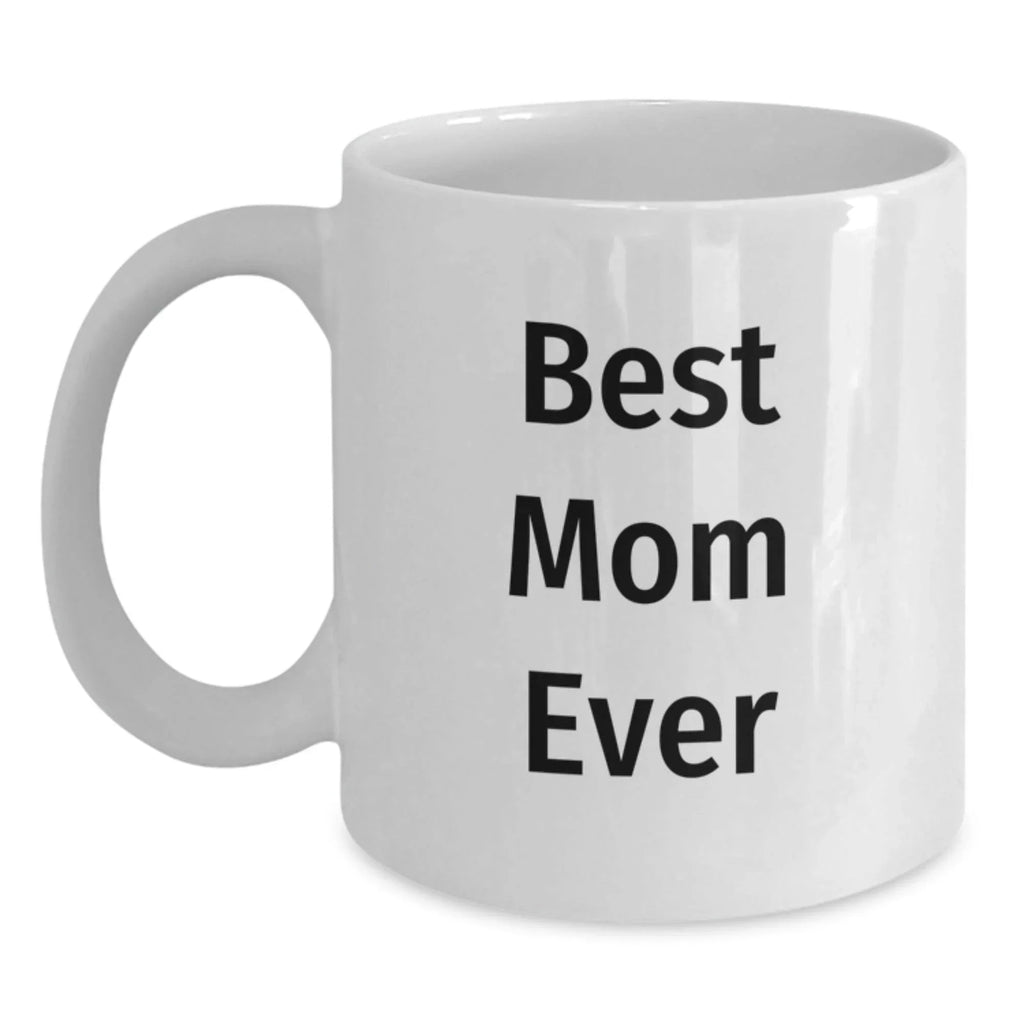 Funny Mom Quotes White Coffee Mugs Gifts from Family to Mom for Christmas Unique