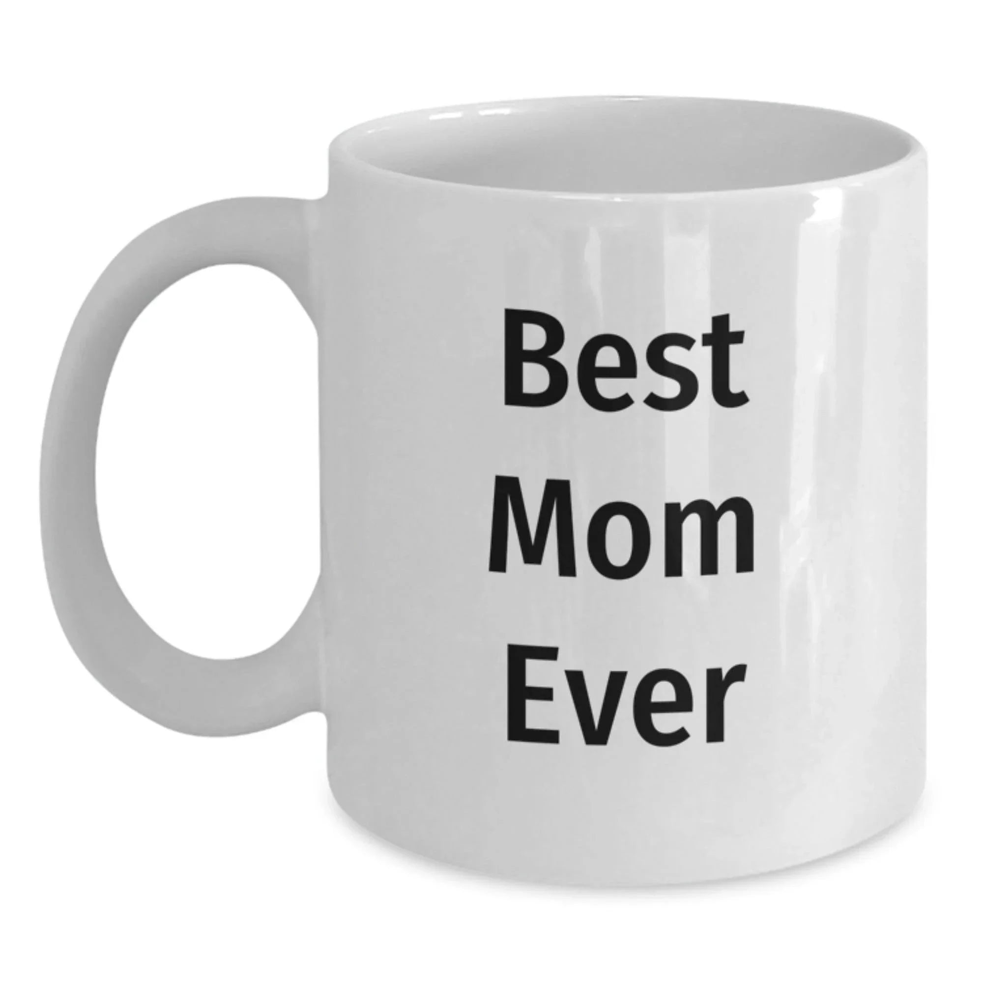 Funny Mom Quotes White Coffee Mugs Gifts from Family to Mom for Christmas Unique