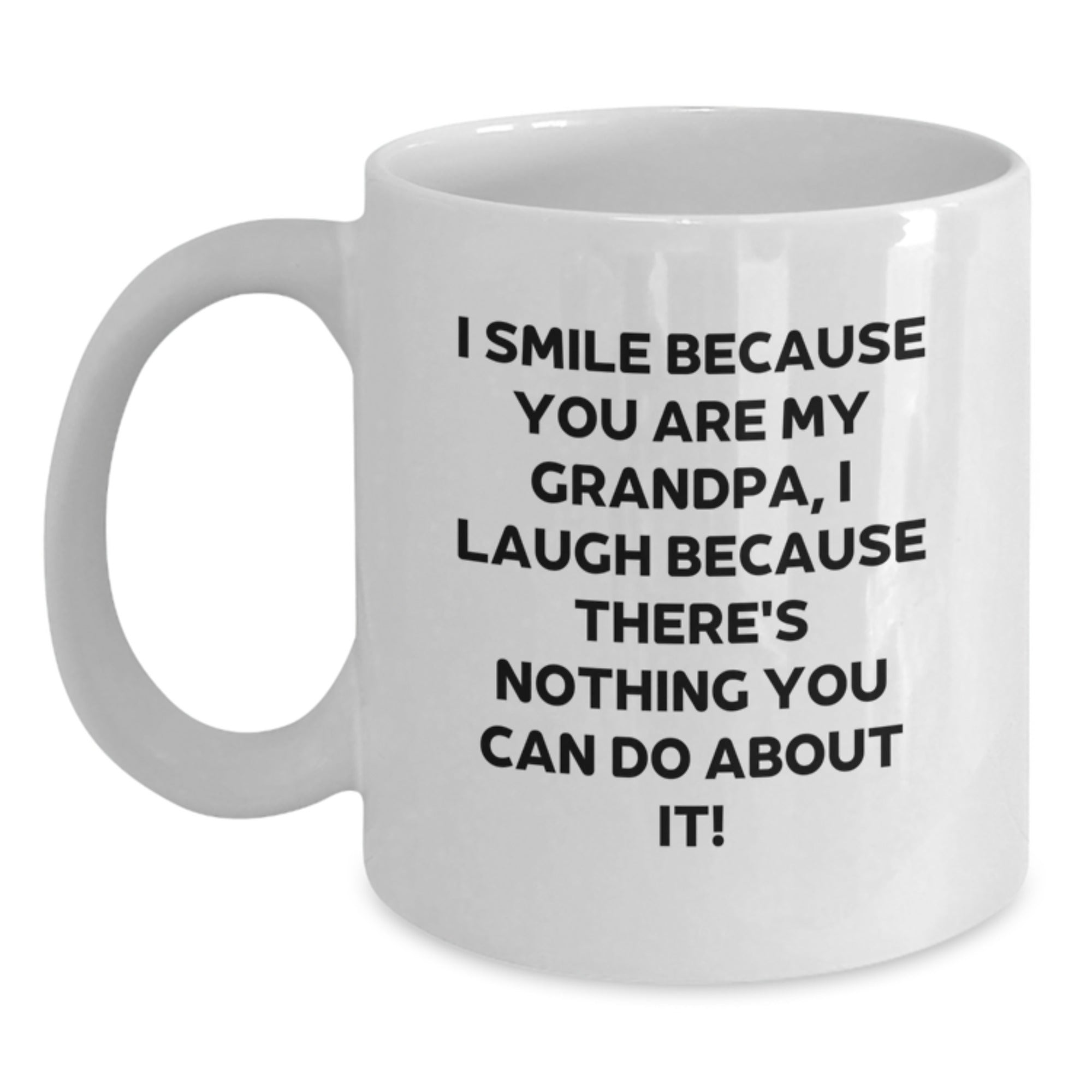 Funny Grandpa Quote White Coffee Mugs Gifts from Family for Grandpa, Unique Valentine's Unique Gifts - Main