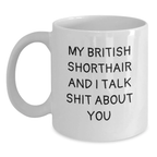 Graduation Gift British Shorthair Mug for Her – Keepsake Present - Main