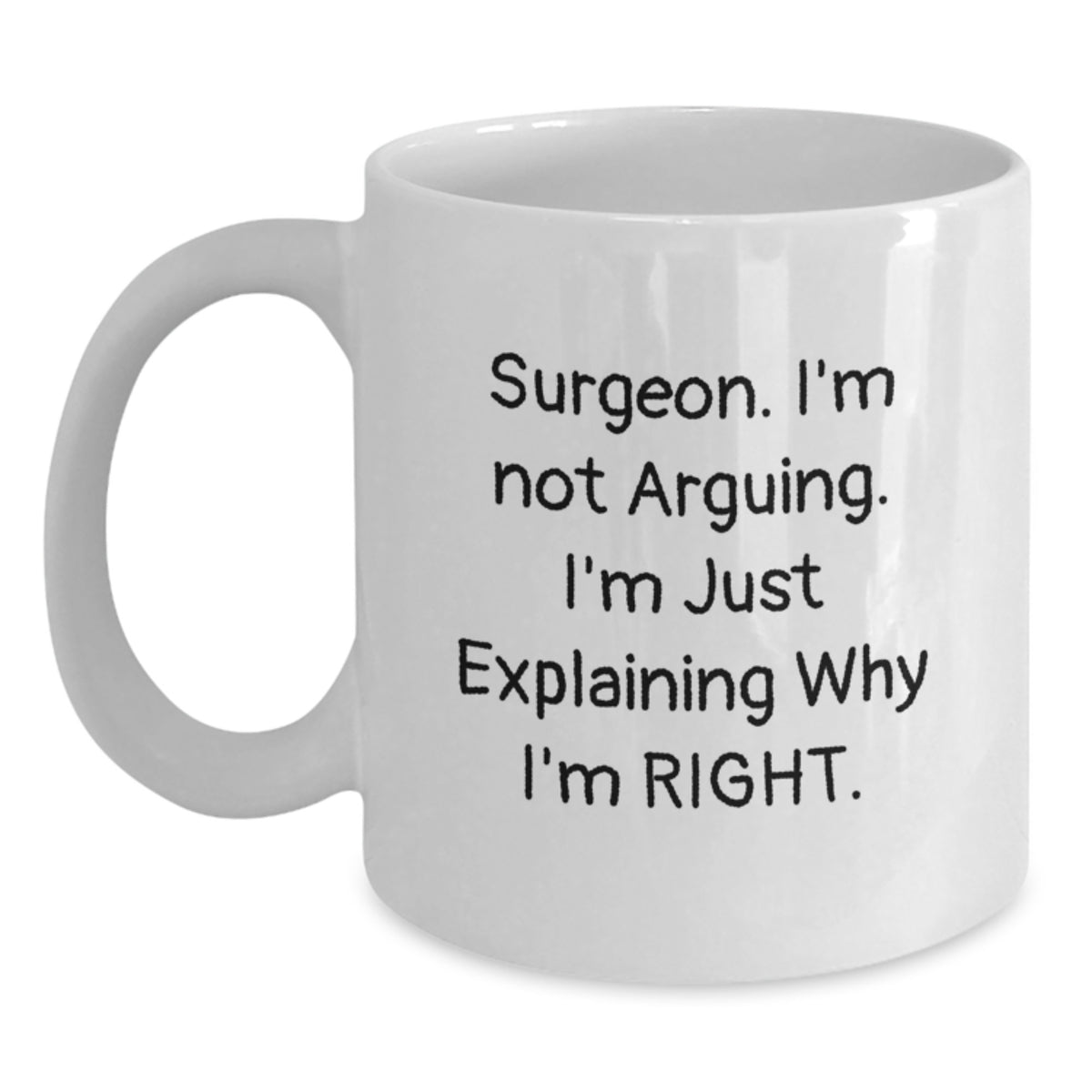 Surgeon Gift for Him - A Witty Keepsake Coffee Mug for a Brilliant - Main