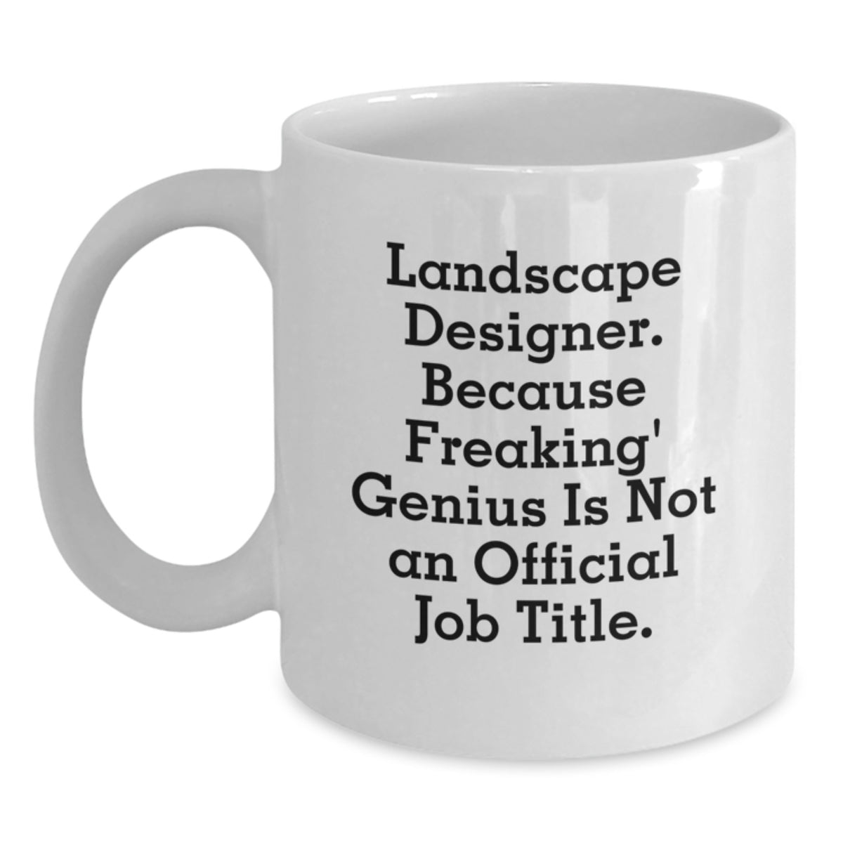 Landscape Designer Keepsake Mug for Him Christmas Gift Ceramic 11oz - Main