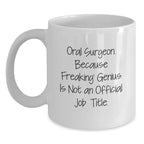 Oral Surgeon Keepsake Mug for Him Birthday Gift - Main