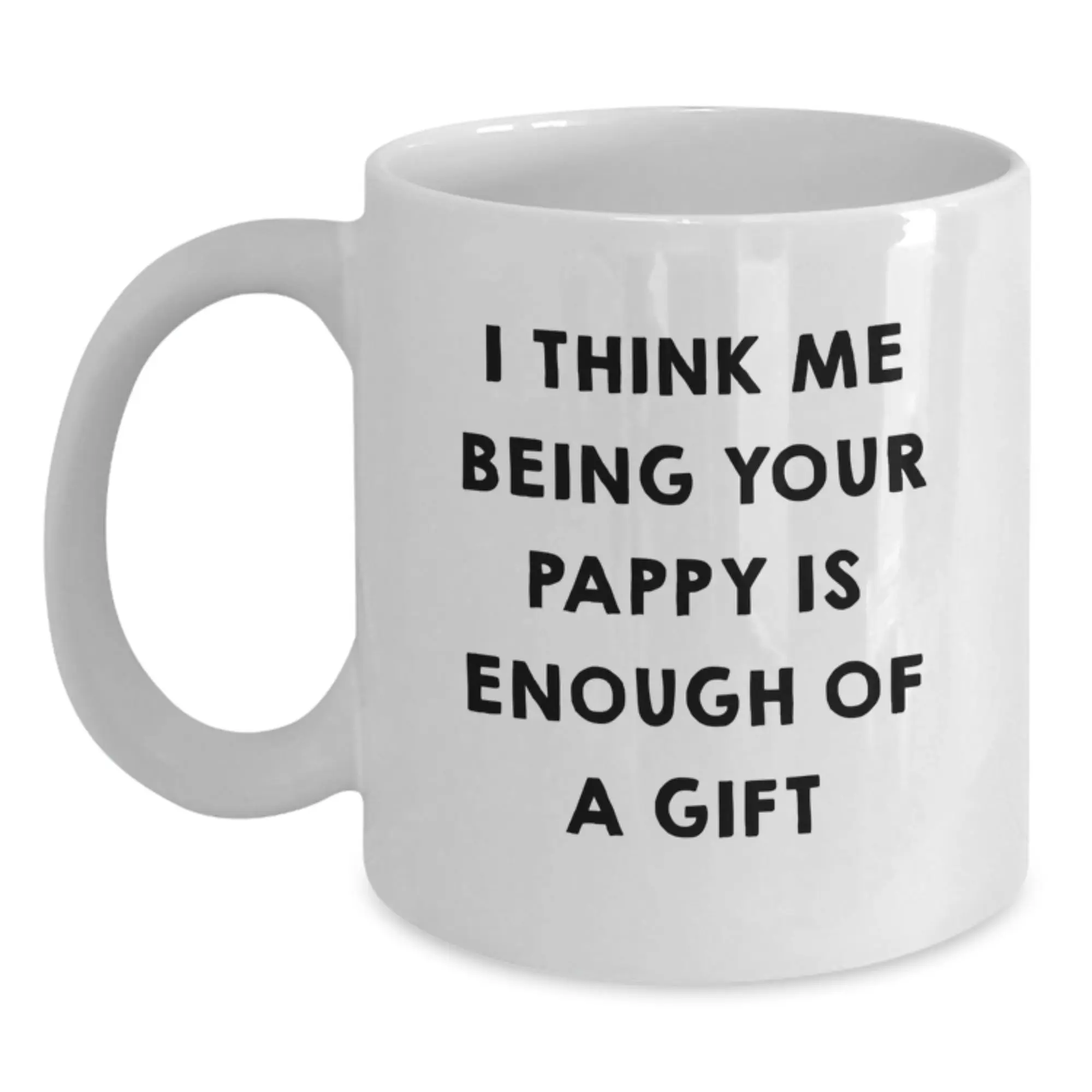 Pappy Keepsake White Coffee Mug for Him Birthday Gift - Main