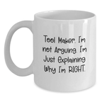 Tool Maker Keepsake White Coffee Mug for Him Birthday Gift - Main