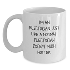 Graduation Gift Present for Her Electrician Mug - Main