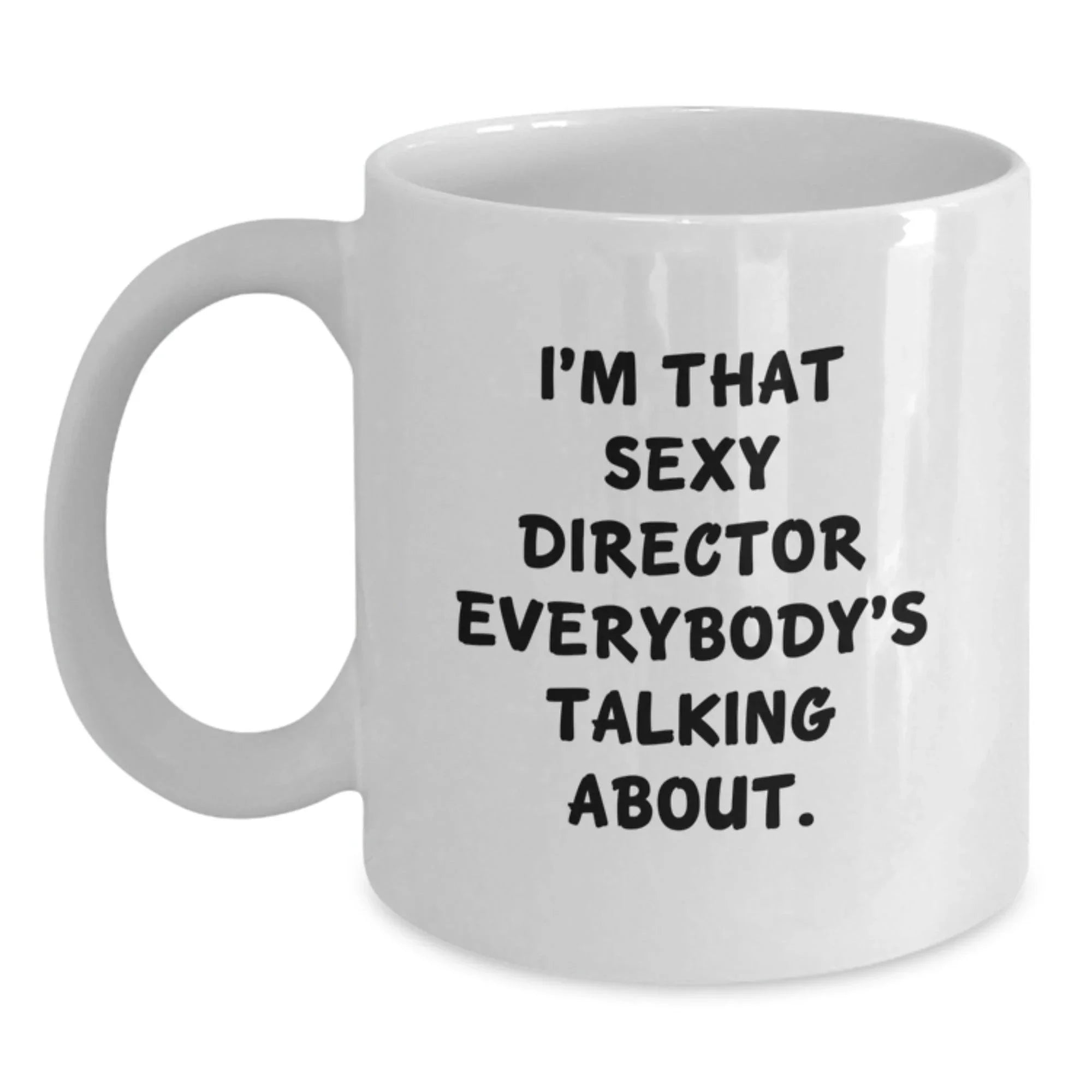 Funny Director Gifts for Men, Unique White Coffee Mugs for Christmas Unique Gifts from Friends and Family
