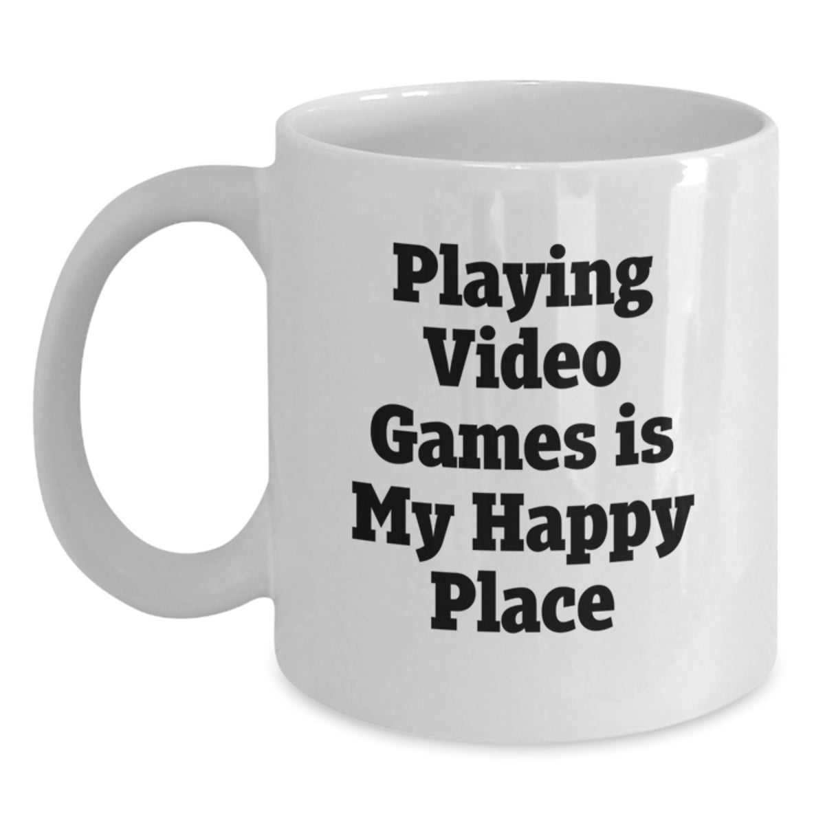 Playing Video Games Coffee Mug Gift for Him Keepsake, My Happy Place - Main