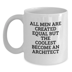 Architect Keepsake Mug for Him Birthday Gift White 11oz Ceramic - Main