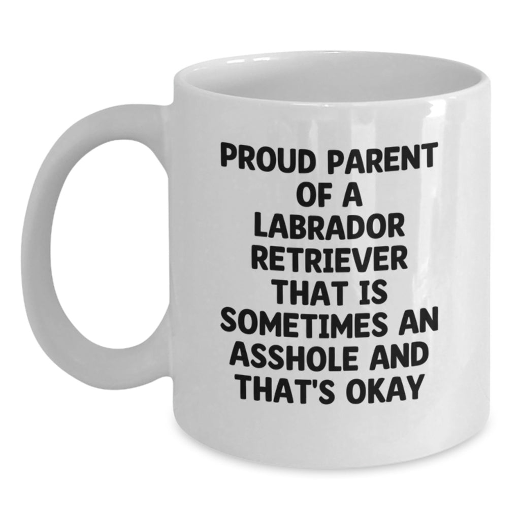 Christmas Gift for Her Humorous Labrador Retriever Coffee Mug Present - Main