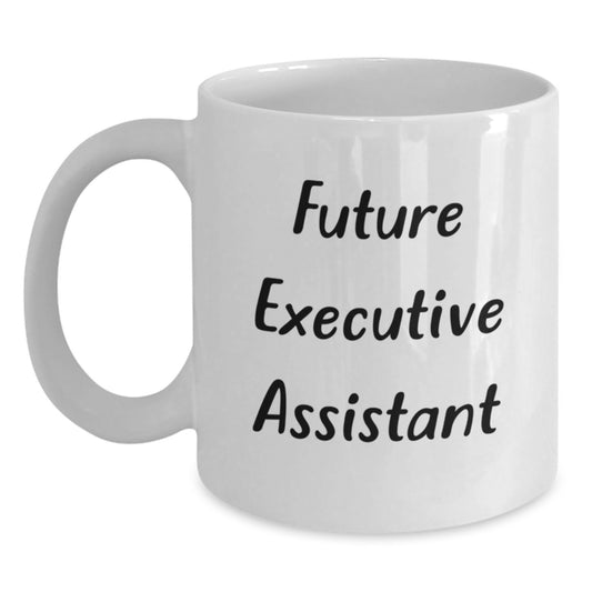 Funny Executive Assistant Christmas Unique Gifts from Friends for Executive Assistant White Coffee Mug - Main