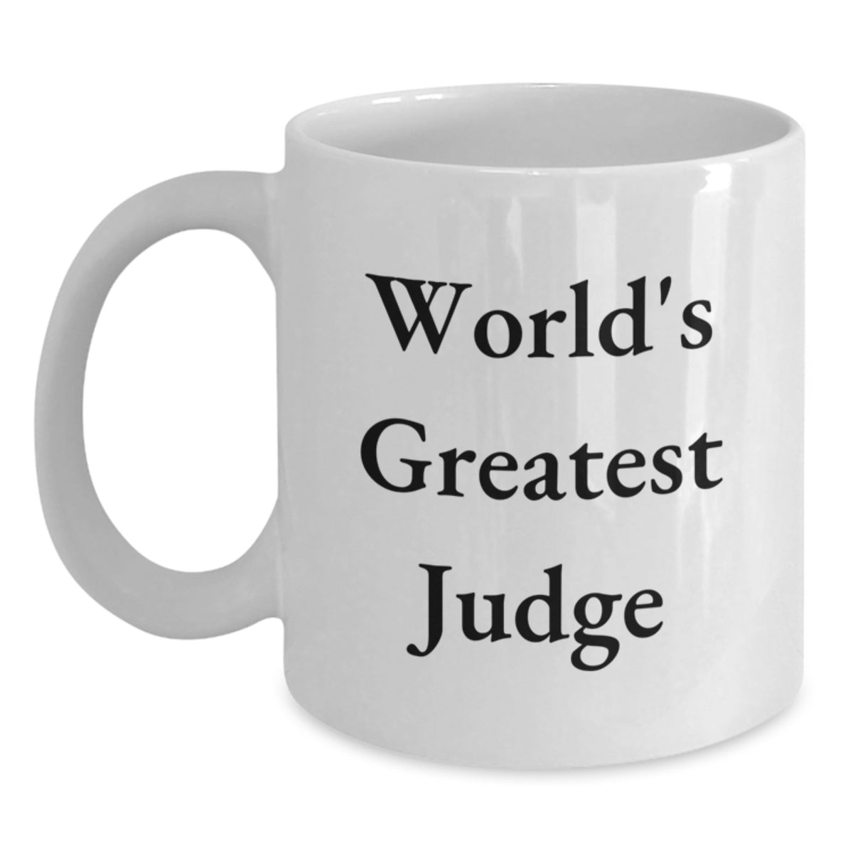 Judge Gift for Him - World's Greatest Judge Keepsake Coffee Mug - Main