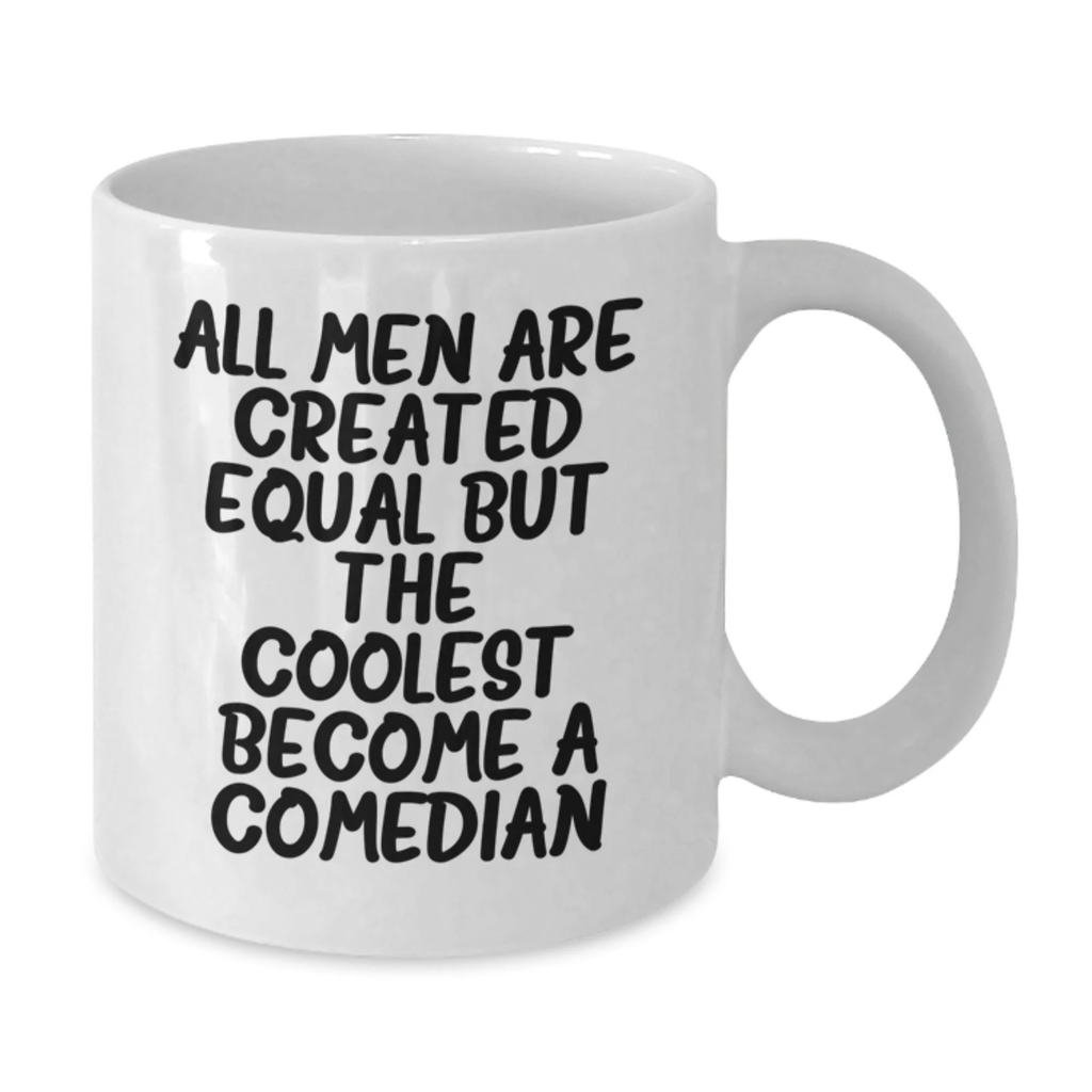 Funny Comedian Gifts from Men to Mom, Unique White Coffee Mug for Her on Mother's Day - Additional