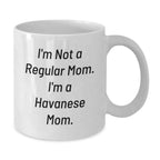 Funny Havanese Dog Gifts for Mom, White Coffee Mugs from Friends and Family, Christmas Unique Presents