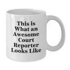 Funny Court Reporter Gifts from Men to Christmas Unique Gifts for Court Reporter Friends