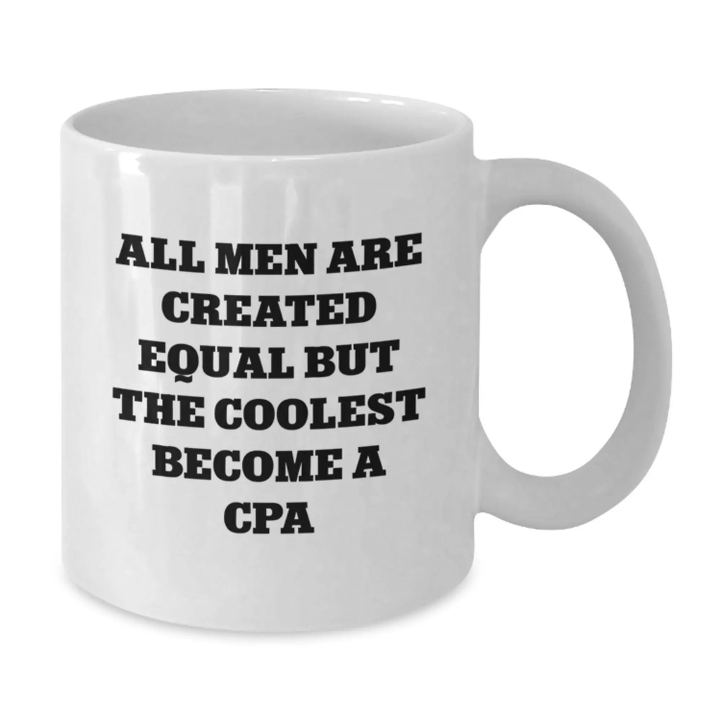 Witty Cpa Novelty White Coffee Mug Birthday Gift for Friends Surprise - Additional